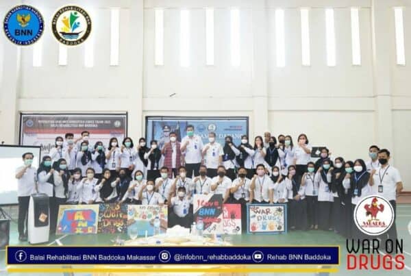 Sekretaris Utama Badan Narkotika Nasional RI Berkunjung ke Balai Rehabilitasi BNN Baddoka Makassar