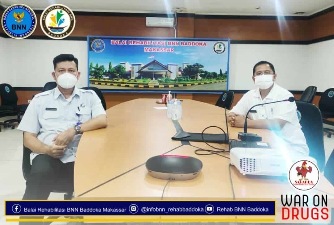 Kepala BNNP Sulawesi Barat, Brigjen Pol. Drs. Sumirat Dwiyanto, M.Si, berkunjung ke Balai Rehabilitasi BNN Baddoka Makassar Konsep Otomatis