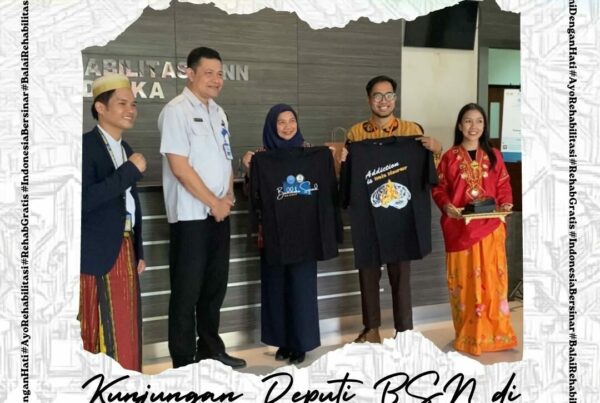 Kunjungan Deputi Penerapan Standar dan Penilaian Kesesuaian BSN di Balai Rehabilitasi BNN Baddoka Makassar